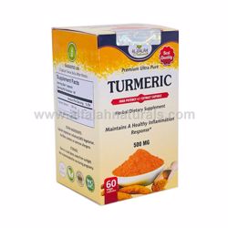 Picture of Turmeric 4:1 Premium Extract Capsules - 500mg [60 Capsules] [Halal/Vegetarian]