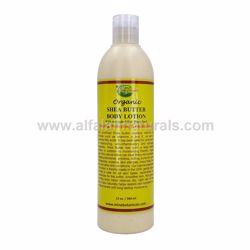 Picture of Organic Shea Butter Body Lotion 13 oz by Mine Botanicals 