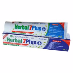Picture of 1 Piece - Herbal 7Plus Toothpaste w/ Xylitol 7 in 1 [Fluoride Free][6.5 oz] ( Expired 12/2023)