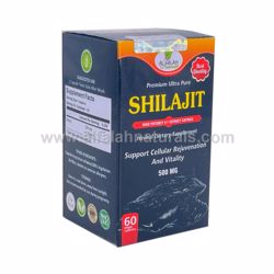 Picture of Shilajit 4:1 Premium Extract Capsules - 500mg [60 Capsules] [Halal/Vegetarian]