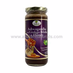 Picture of Ashwagandha Roots Honey with Ginkgo Biloba - 16 OZ