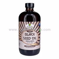 Picture of Black Seed Oil - 16 FL OZ - 100% Virgin Cold Pressed - Unfiltered / Unrefined