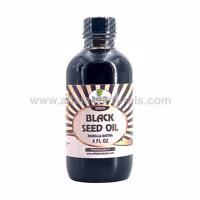 Picture of Black Seed Oil - 4 FL OZ - 100% Virgin Cold Pressed - Unfiltered / Unrefined