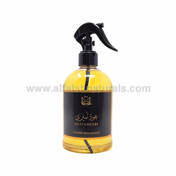 Picture of Oud Ameeri Room Freshener [Luxury Fragrance] 500 ml - By Surrati 