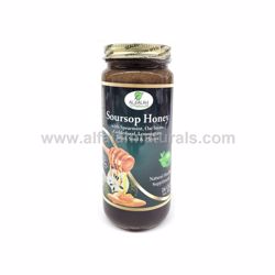 Picture of Soursop Honey with Spearmint, Oat Straw, Goldenseal, Lemongrass, Black Seed & Thyme
